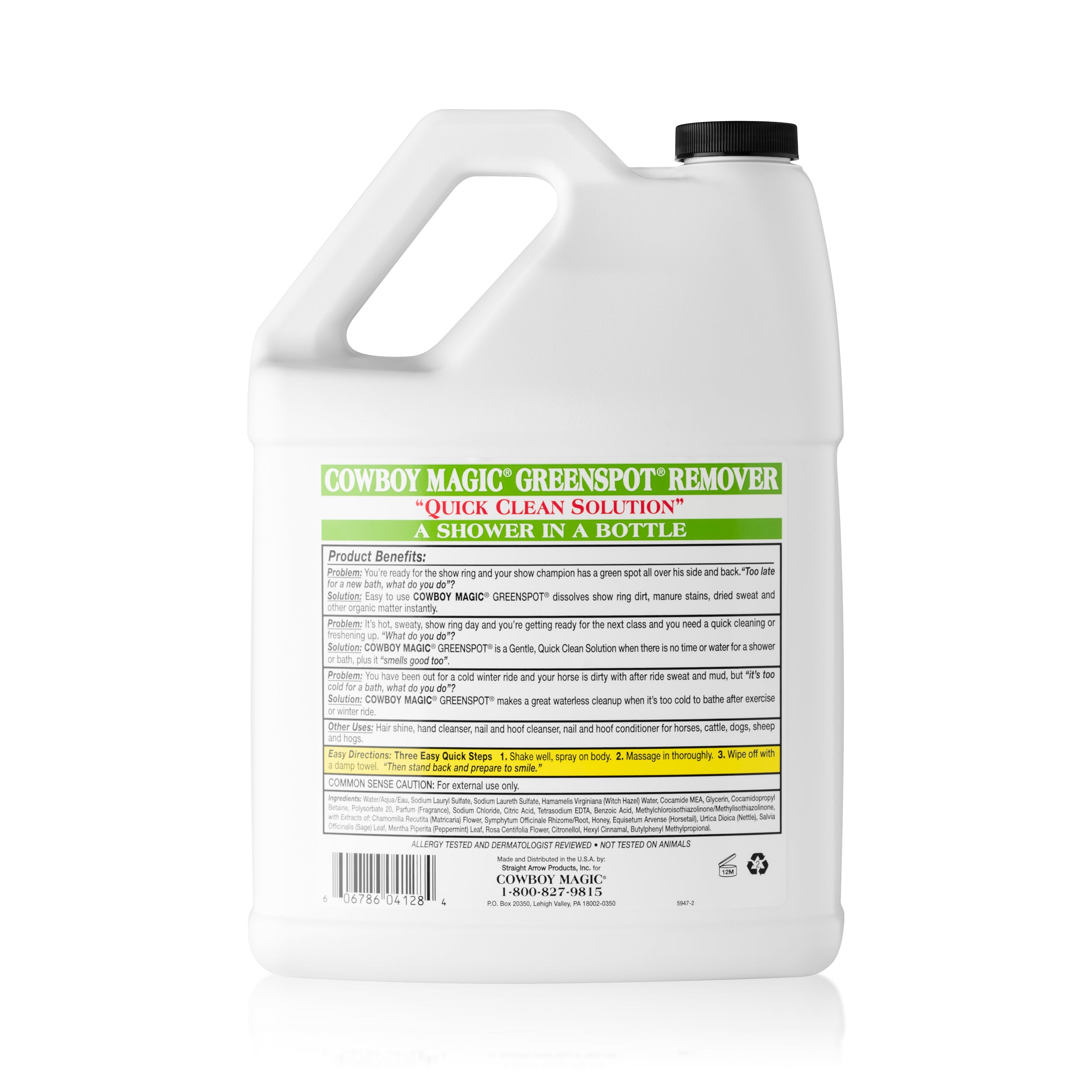 Greenspot Remover - Waterless Shampoo for Spot Cleaning