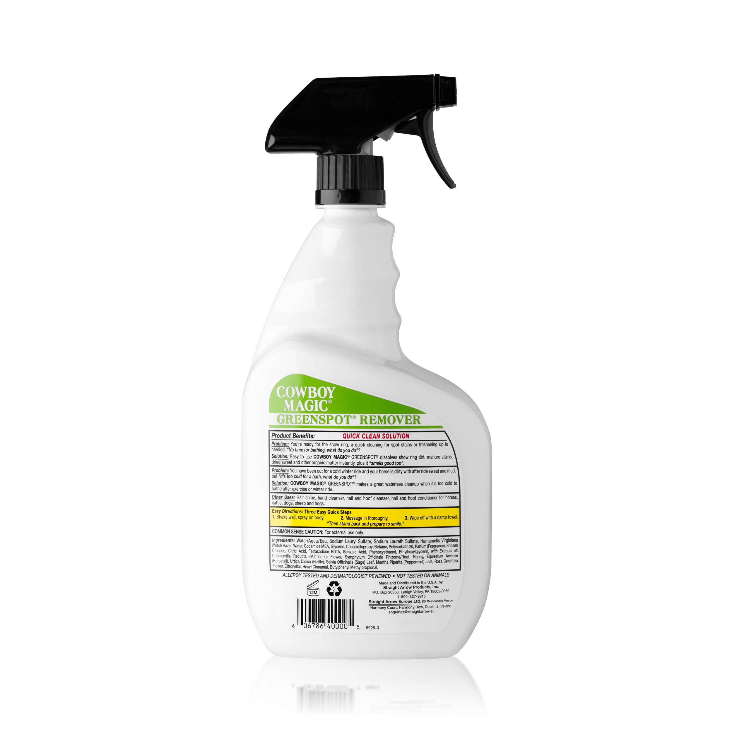 Greenspot Remover - Waterless Shampoo for Spot Cleaning