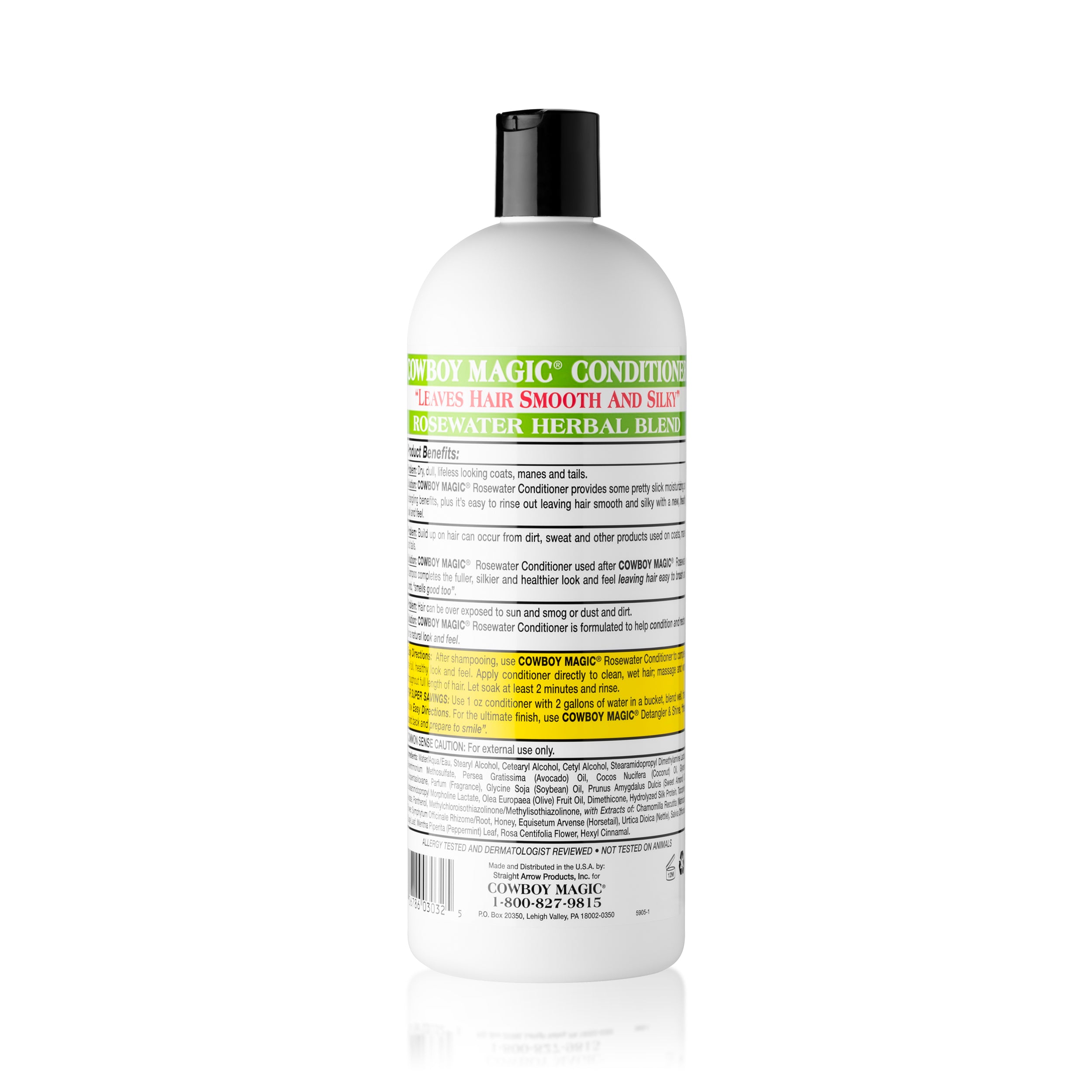 Rosewater Conditioner - Deep Conditioning for Silky, Vibrant Hair