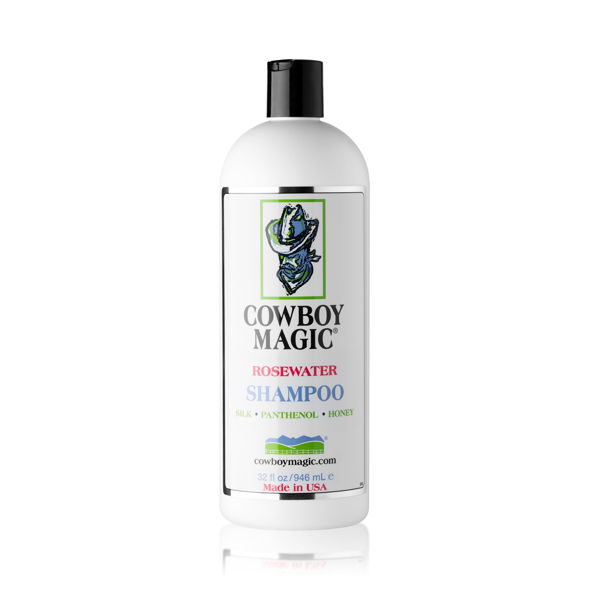 Rosewater Shampoo - Gentle, Deep-Cleaning Formula with Honey