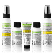 Cowboy Magic Brand Sampler 5 Piece Bundle includes Rosewater Shampoo & Conditioner, Greenspot Remover, Superbody Shine, and Detangler & Shine
