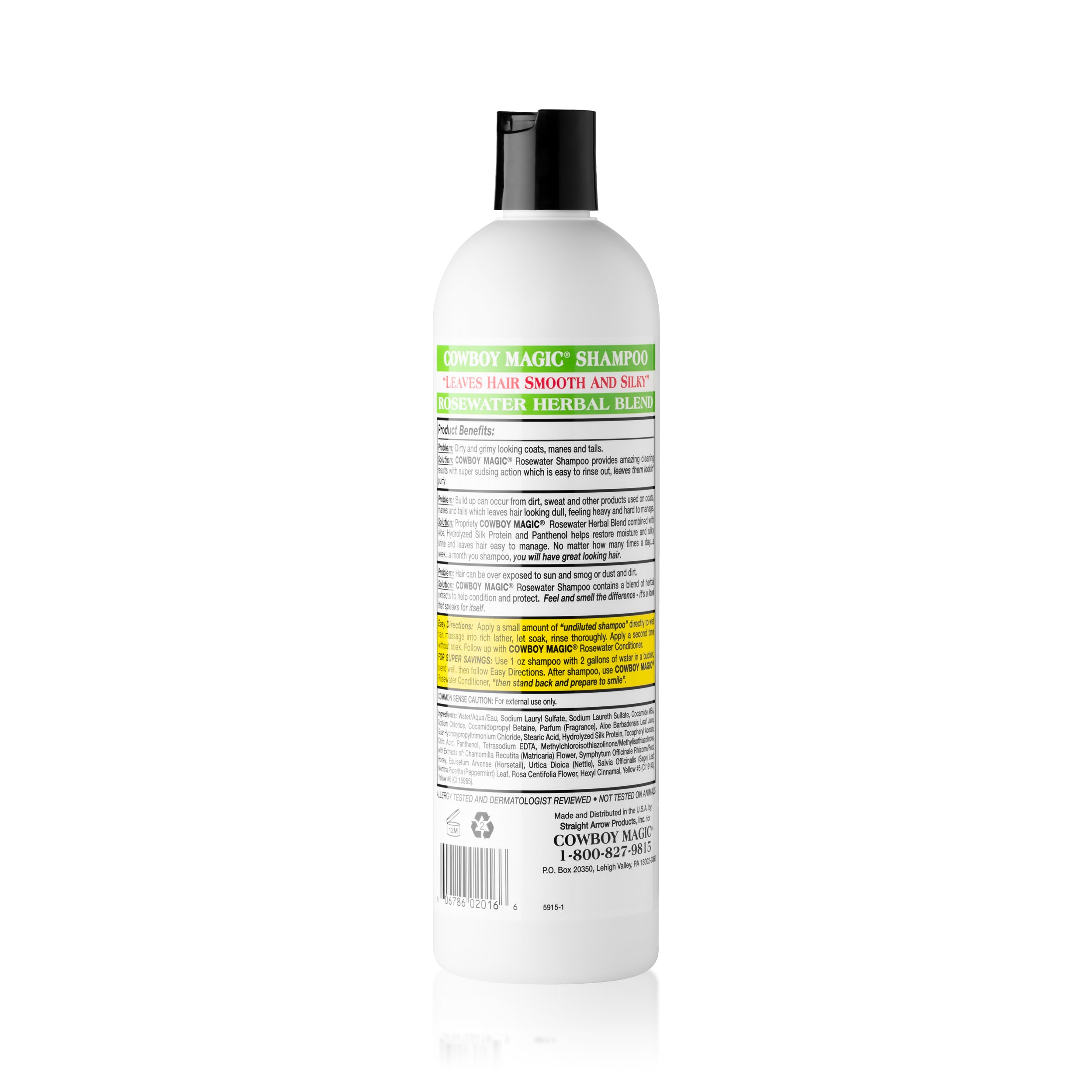 Cowboy Magic Rosewater Shampoo