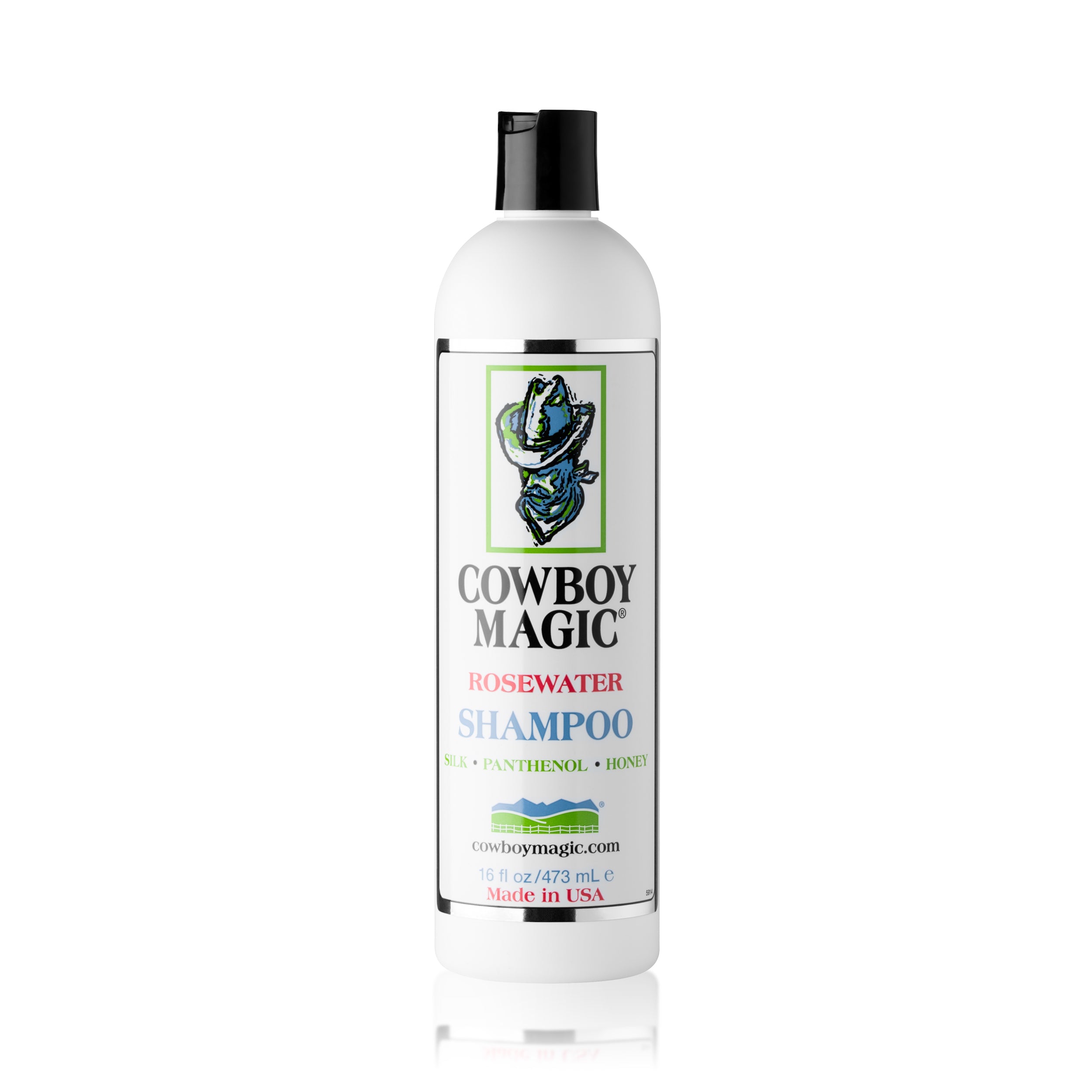 Rosewater Shampoo - Gentle, Deep-Cleaning Formula with Honey
